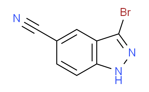 CAS No. 395101-67-4, 3-bromo-1H-indazole-5-carbonitrile