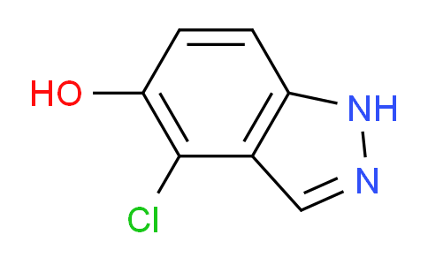 CAS No. 478834-25-2, 4-chloro-1H-indazol-5-ol