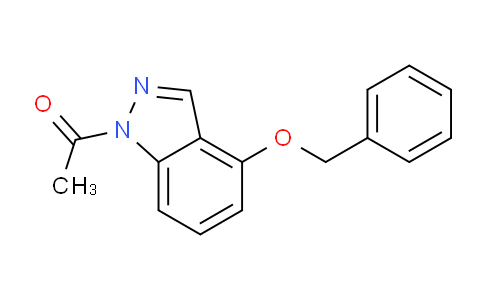CAS No. 65361-84-4, 1-(4-(benzyloxy)-1H-indazol-1-yl)ethan-1-one