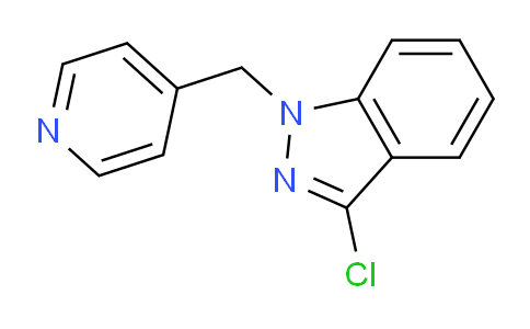 CAS No. 885272-01-5, 3-chloro-1-(pyridin-4-ylmethyl)-1H-indazole