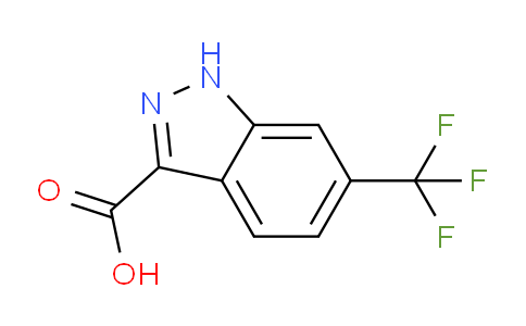 CAS No. 887576-98-9, 6-(trifluoromethyl)-1H-indazole-3-carboxylic acid