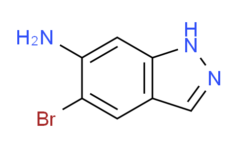 CAS No. 1360900-38-4, 5-bromo-1H-indazol-6-amine