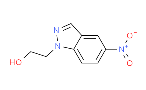 CAS No. 1056619-14-7, 2-(5-nitro-1H-indazol-1-yl)ethan-1-ol