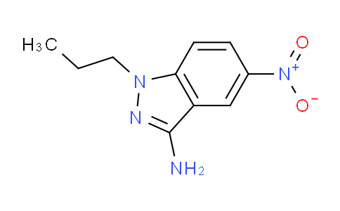 CAS No. 1133430-67-7, 5-nitro-1-propyl-1H-indazol-3-amine