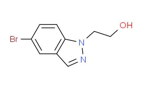 CAS No. 1260800-59-6, 2-(5-bromo-1H-indazol-1-yl)ethan-1-ol