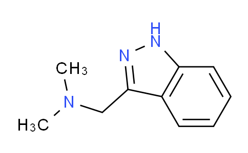 CAS No. 142910-86-9, 1-(1H-indazol-3-yl)-N,N-dimethylmethanamine