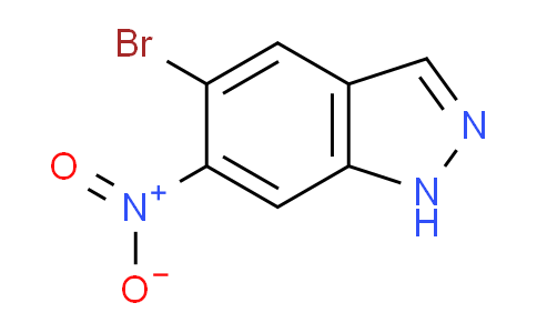 CAS No. 71785-49-4, 5-bromo-6-nitro-1H-indazole