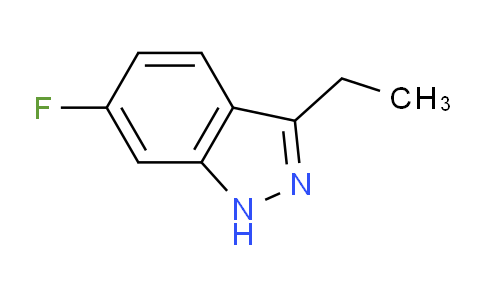 CAS No. 1146135-78-5, 3-ethyl-6-fluoro-1H-indazole