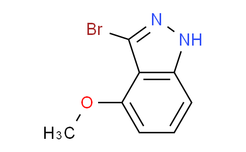 CAS No. 1167055-27-7, 3-bromo-4-methoxy-1H-indazole