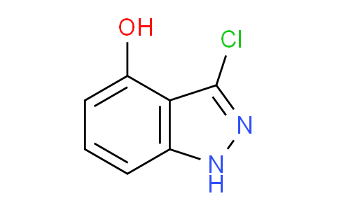 CAS No. 1246307-72-1, 3-chloro-1H-indazol-4-ol