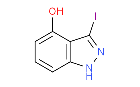 CAS No. 1246307-74-3, 3-iodo-1H-indazol-4-ol