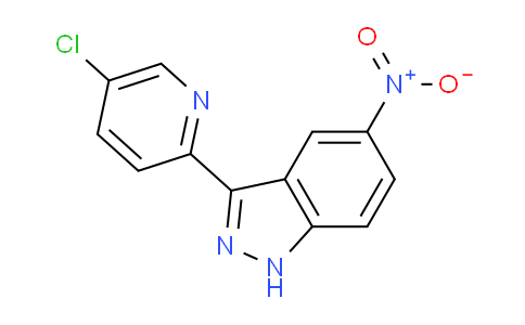 CAS No. 1356087-98-3, 3-(5-chloropyridin-2-yl)-5-nitro-1H-indazole
