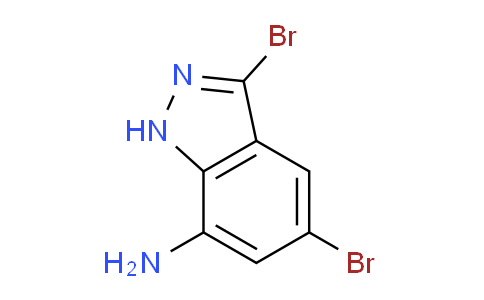 CAS No. 316810-94-3, 3,5-dibromo-1H-indazol-7-amine