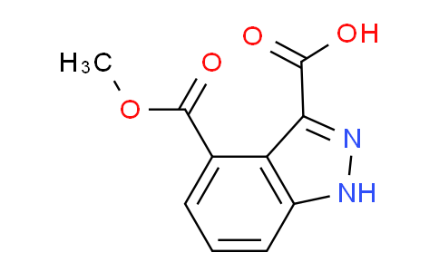 CAS No. 393553-44-1, 1H-Indazole-3,4-dicarboxylic acid 4-methyl ester