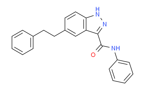 CAS No. 660823-13-2, 5-phenethyl-N-phenyl-1H-indazole-3-carboxamide
