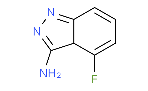 CAS No. 697230-91-4, 4-Fluoro-3aH-indazol-3-amine
