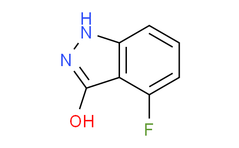 CAS No. 683748-50-7, 4-Fluoro-1H-indazol-3-ol