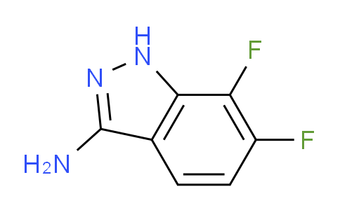 CAS No. 706805-37-0, 6,7-Difluoro-1H-indazol-3-amine