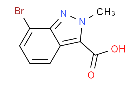 CAS No. 701910-30-7, 7-bromo-2-methyl-2H-indazole-3-carboxylic acid