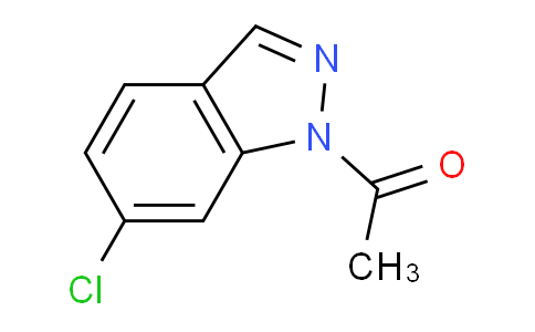 CAS No. 708-40-7, 1-(6-Chloro-1H-indazol-1-yl)ethanone