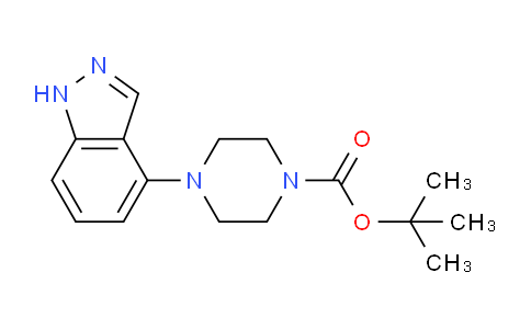 CAS No. 744219-31-6, tert-butyl 4-(1H-indazol-4-yl)piperazine-1-carboxylate