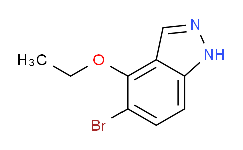 CAS No. 850363-68-7, 5-Bromo-4-ethoxy-1H-indazole