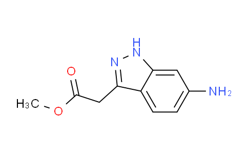 CAS No. 851652-52-3, methyl 2-(6-amino-1H-indazol-3-yl)acetate