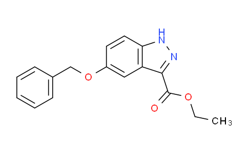 CAS No. 865887-17-8, Ethyl 5-benzyloxy-1H-indazole-3-carboxylate