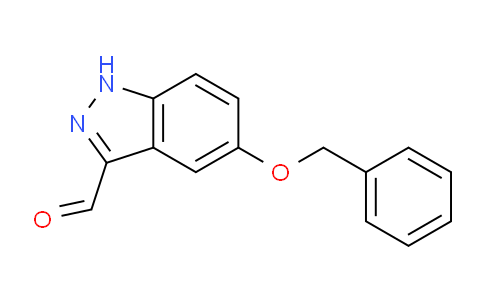 CAS No. 885271-28-3, 5-Benzyloxy-1H-indazole-3-carbaldehyde