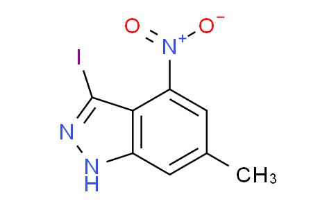 DY762588 | 885520-92-3 | 3-iodo-6-methyl-4-nitro-1H-indazole
