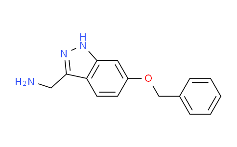 CAS No. 885271-08-9, C-(6-Benzyloxy-1H-indazol-3-yl)-methylamine