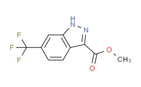CAS No. 877773-17-6, 6-Trifluoromethyl-1H-indazole-3-carboxylic acid methyl ester