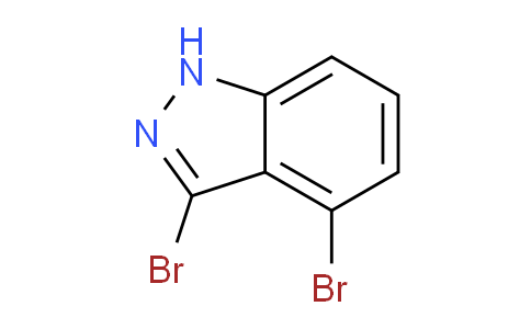 CAS No. 885521-68-6, 3,4-dibromo-1H-indazole