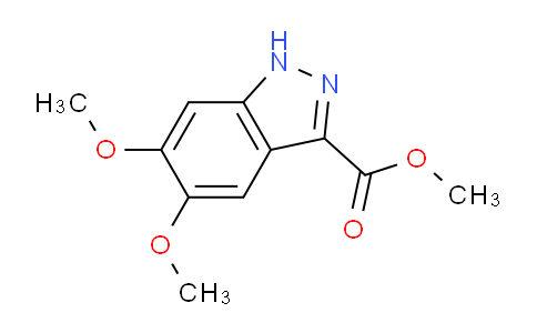 CAS No. 885279-34-5, Methyl 5,6-dimethoxy-1H-indazole-3-carboxylate