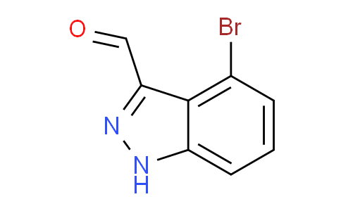 CAS No. 885521-76-6, 4-Bromo-1H-indazole-3-carbaldehyde