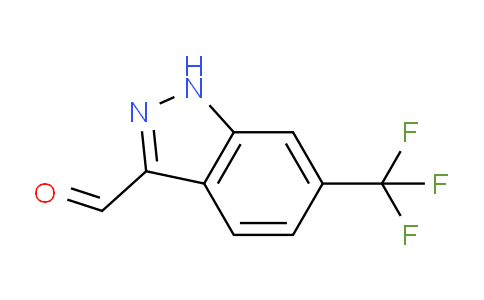 CAS No. 885271-90-9, 6-Trifluoromethyl-1H-indazole-3-carbaldehyde