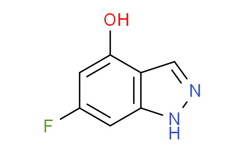 CAS No. 885521-10-8, 6-Fluoro-1H-indazol-4-ol