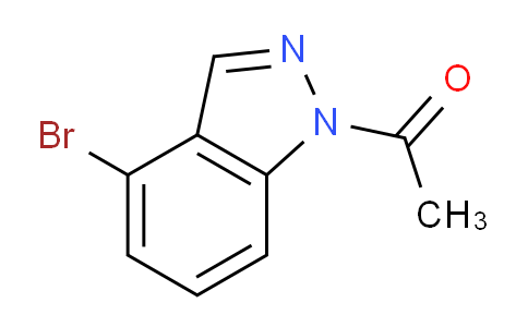 CAS No. 885698-70-4, 1-(4-Bromo-1H-indazol-1-yl)ethanone