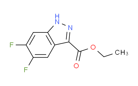 CAS No. 885279-04-9, Ethyl 5,6-difluoro-1H-indazole-3-carboxylate