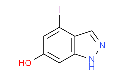 CAS No. 887570-29-8, 4-iodo-1H-indazol-6-ol