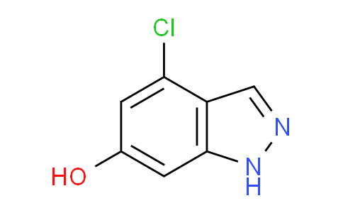 CAS No. 887569-87-1, 4-chloro-1H-indazol-6-ol