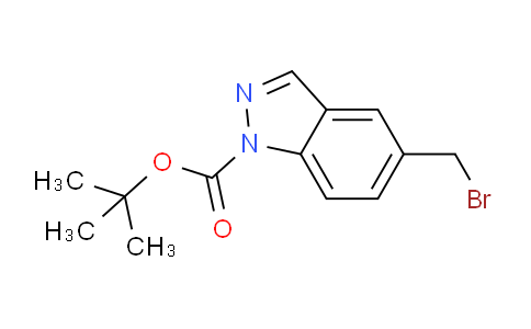 CAS No. 209804-25-1, tert-Butyl 5-(bromomethyl)-1H-indazole-1-carboxylate