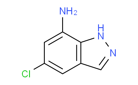 CAS No. 221681-89-6, 5-chloro-1H-indazol-7-amine