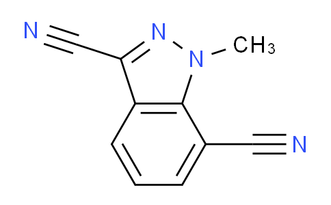 CAS No. 256228-69-0, 1-methyl-1H-indazole-3,7-dicarbonitrile