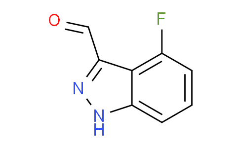 CAS No. 518987-93-4, 4-fluoro-1H-indazole-3-carbaldehyde