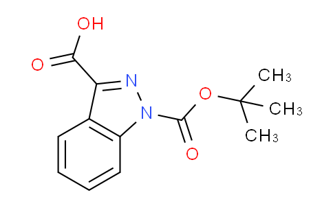 CAS No. 515148-19-3, 1-(tert-Butoxycarbonyl)-1H-indazole-3-carboxylic acid
