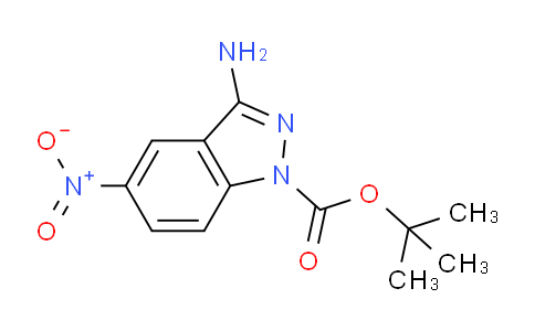 CAS No. 574729-25-2, tert-Butyl 3-amino-5-nitro-1H-indazole-1-carboxylate
