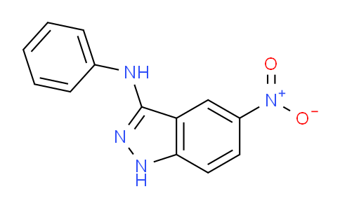 CAS No. 574729-29-6, 5-nitro-N-phenyl-1H-indazol-3-amine