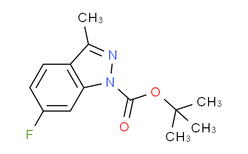 CAS No. 174180-43-9, tert-butyl 6-fluoro-3-methyl-1H-indazole-1-carboxylate
