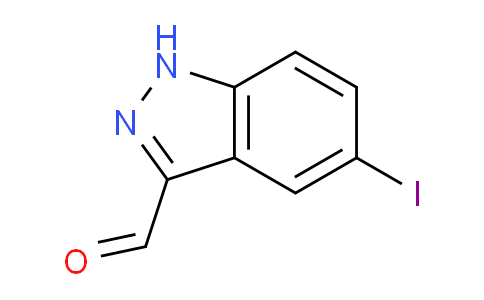 CAS No. 677702-22-6, 5-Iodo-1H-indazole-3-carbaldehyde